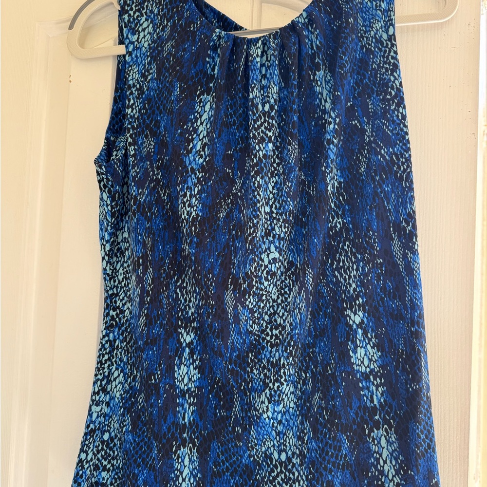 Calvin Klein Small Blue Print Tank Top